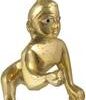 Metal Laddu Gopal Baby Krishna Bal Gopal