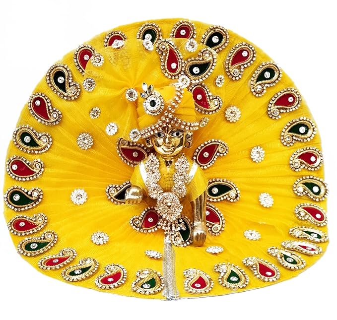 KJPG CREATIONS Laddu Gopal Poshak/Thakur Ji Dress