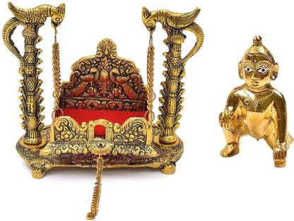 Article Jhula with ladoo gopal ji